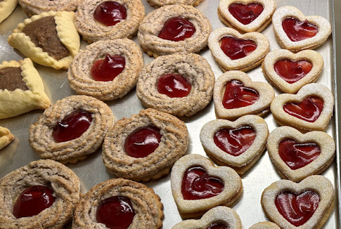 Apero, Süss, Dessert, Honig, Spitzbube, Gebäck