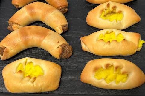 Apero, süss, Nussgipfel, Creme Weggli, Mandelgipfel, Schoggigipfel, mini