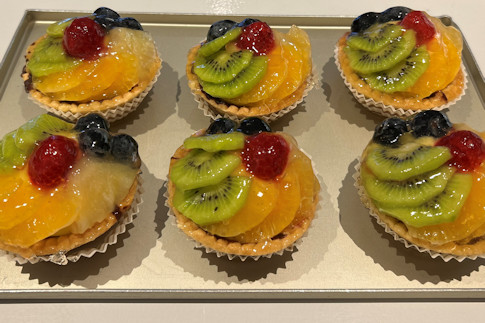 Fruchttörtli, Erdbeertörtli, Quarktörtli, Joghurttörtli